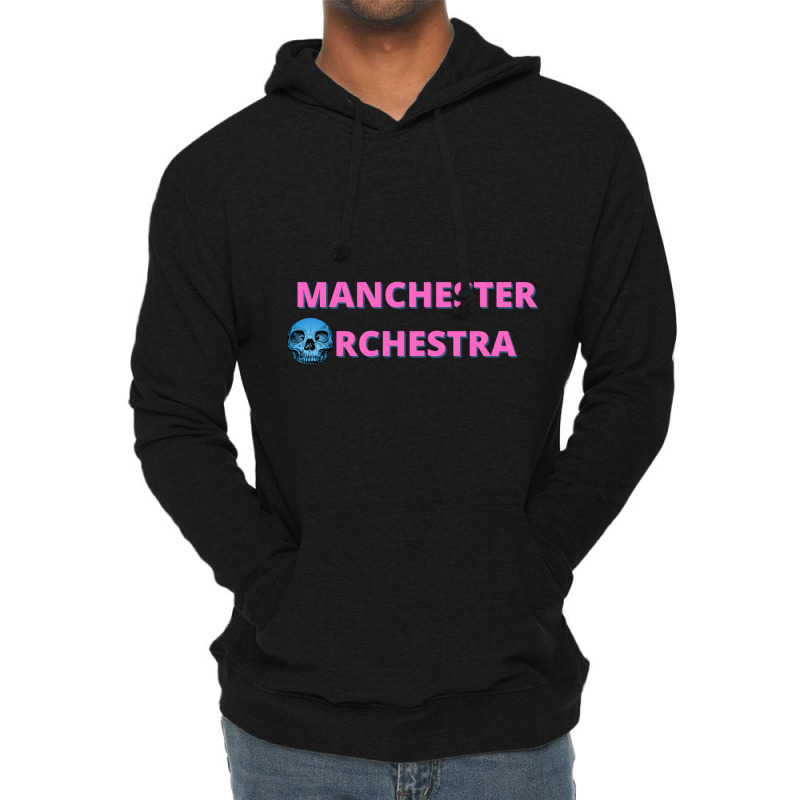 Manchester Orchestra Art, Skull Head Lightweight Hoodie | Artistshot