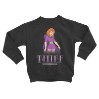 Womens Dungeons & Dragons Thief Portrait V-neck Toddler Sweatshirt | Artistshot