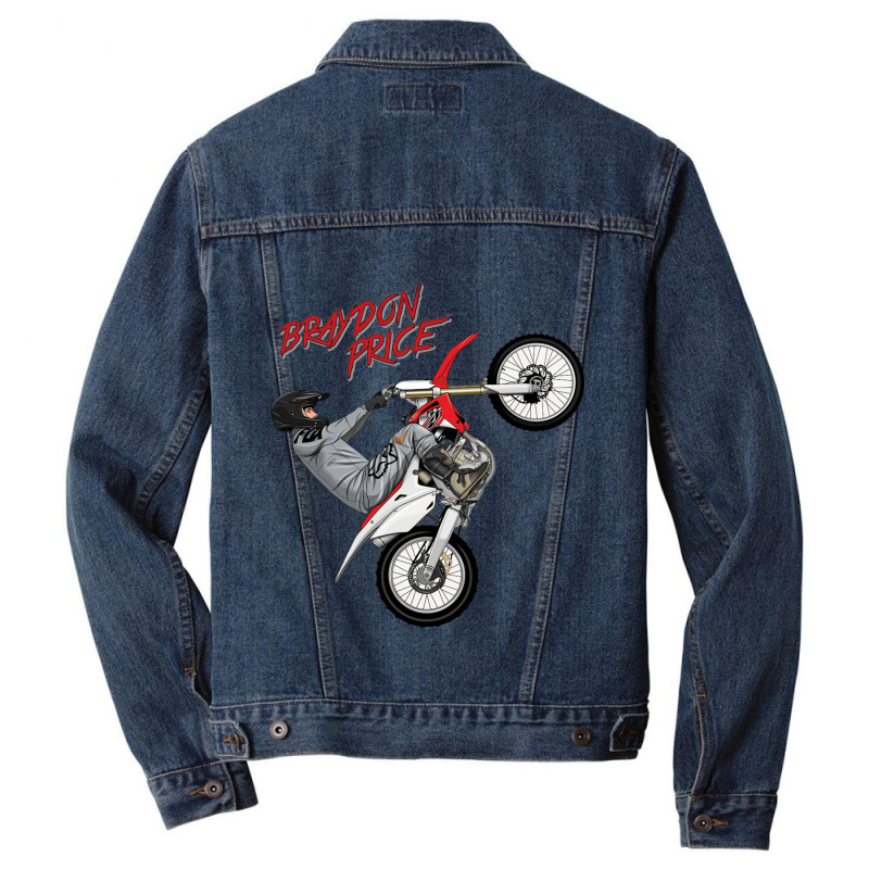 Braydon Moto Merch Men Denim Jacket by helgasa | Artistshot