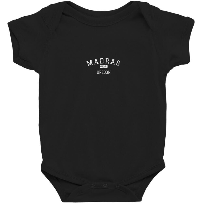 Madras Oregon Or Vintage Baby Bodysuit by Prismatic | Artistshot