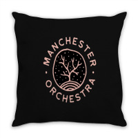 Manchester Orchestra Funny Gift Throw Pillow | Artistshot