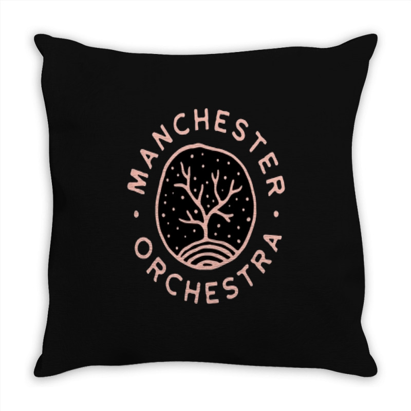 Manchester Orchestra Funny Gift Throw Pillow | Artistshot