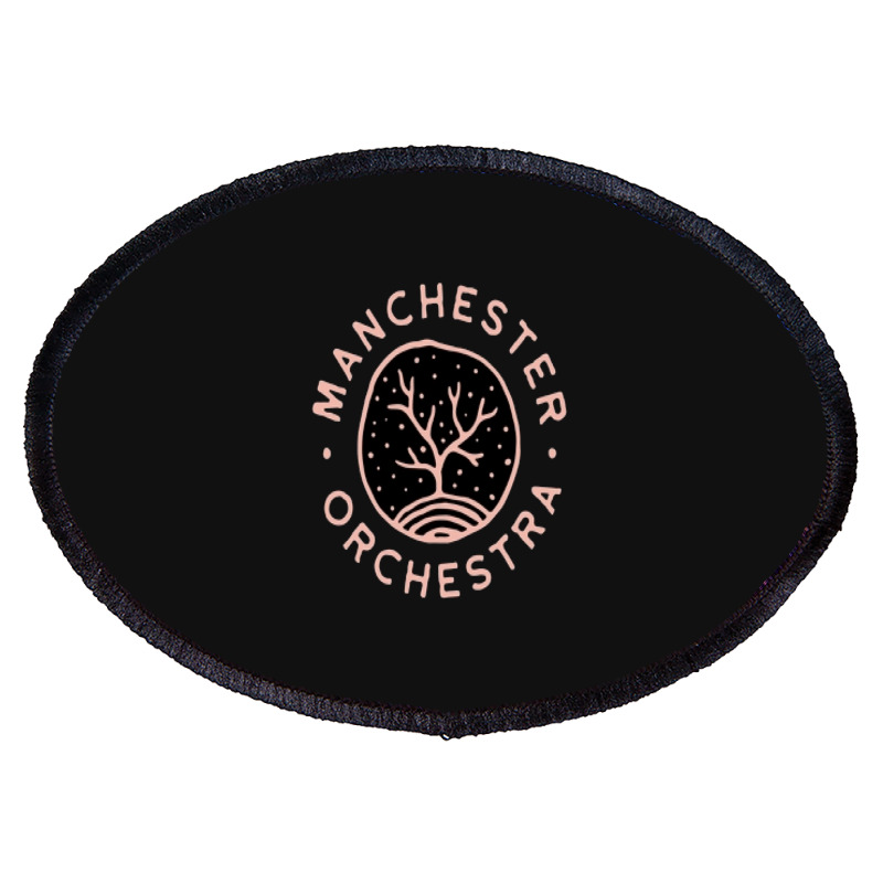 Manchester Orchestra Funny Gift Oval Patch | Artistshot