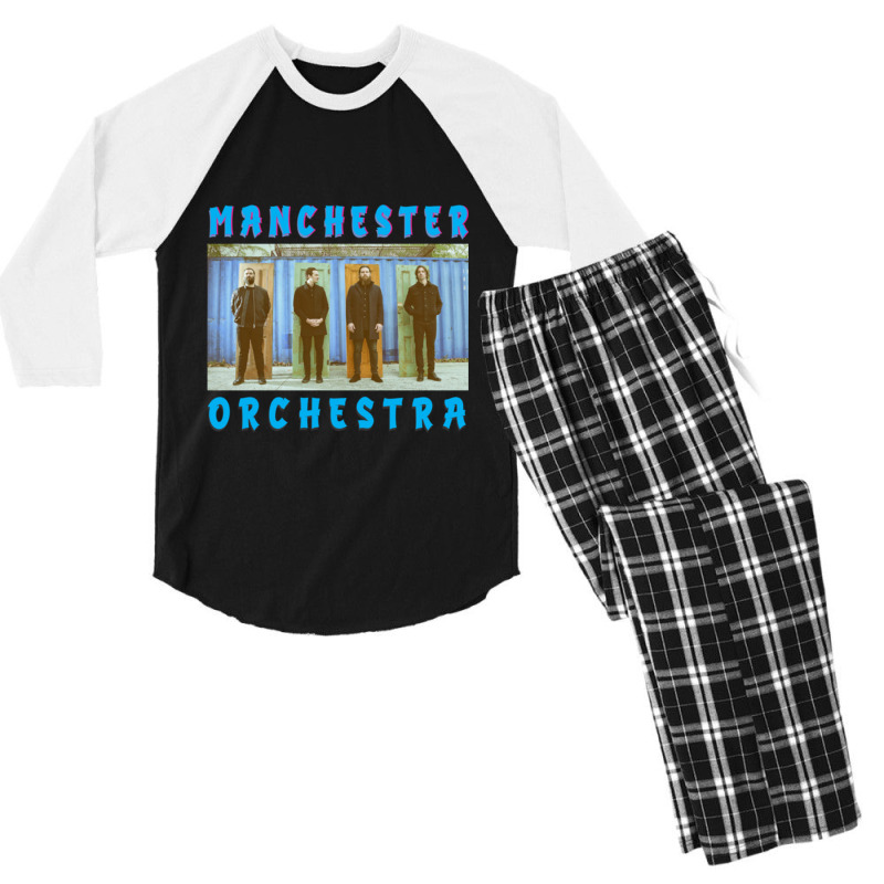 Manchester Orchestra Lineup Active Men's 3/4 Sleeve Pajama Set | Artistshot