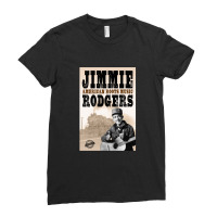 Jimmie Rodgers - American Roots Classic Ladies Fitted T-shirt | Artistshot