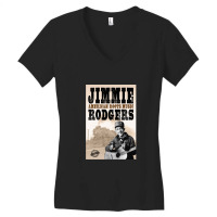 Jimmie Rodgers - American Roots Classic Women's V-neck T-shirt | Artistshot