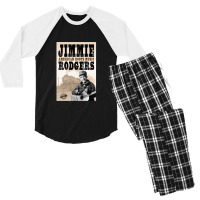 Jimmie Rodgers - American Roots Classic 1 Men's 3/4 Sleeve Pajama Set | Artistshot