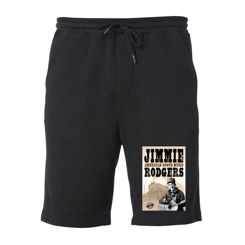 Jimmie Rodgers - American Roots Classic 1 Fleece Short by JamesMccollough | Artistshot