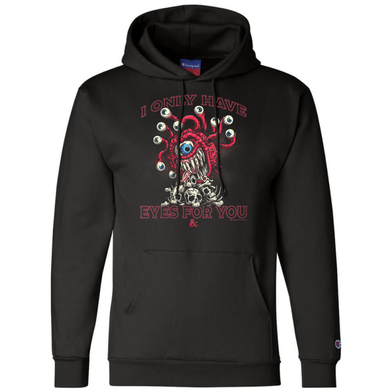 Womens Dungeons & Dragons Valentine's Day I Only Have Eyes For You V-n Champion Hoodie | Artistshot