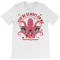 Womens Dungeons & Dragons Valentine's Day Mind Flayer Hearts V-neck T-shirt | Artistshot