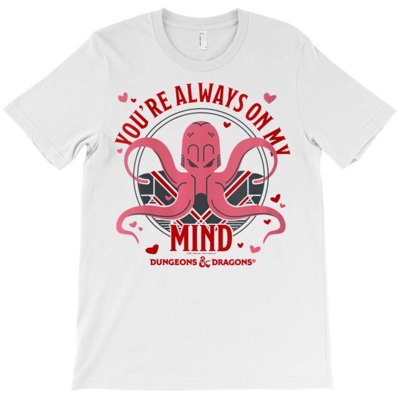 Womens Dungeons & Dragons Valentine's Day Mind Flayer Hearts V-neck T-Shirt by hotoancuong | Artistshot