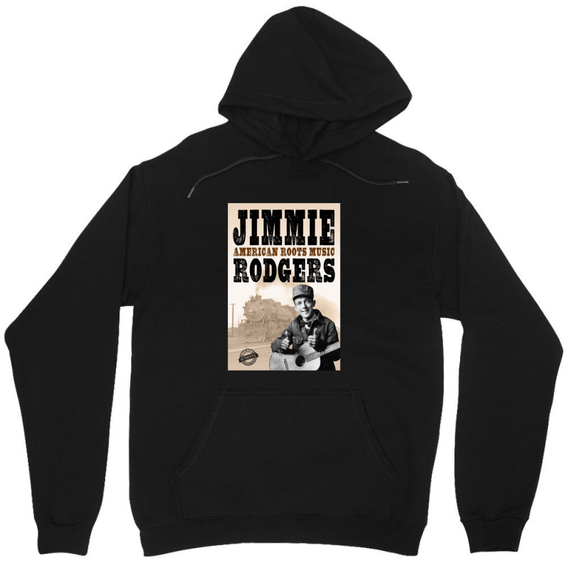 Jimmie Rodgers - American Roots Classic Unisex Hoodie by RebekahShinn | Artistshot