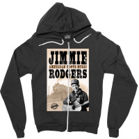 Jimmie Rodgers - American Roots Classic Zipper Hoodie | Artistshot