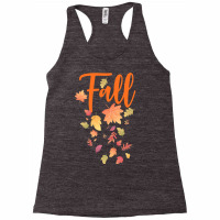 Autumn Leaf Fall Season Leaf Love Autumn Racerback Tank | Artistshot