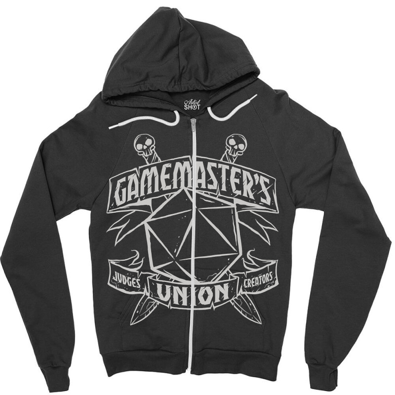 Gamemaster's Union Zipper Hoodie | Artistshot