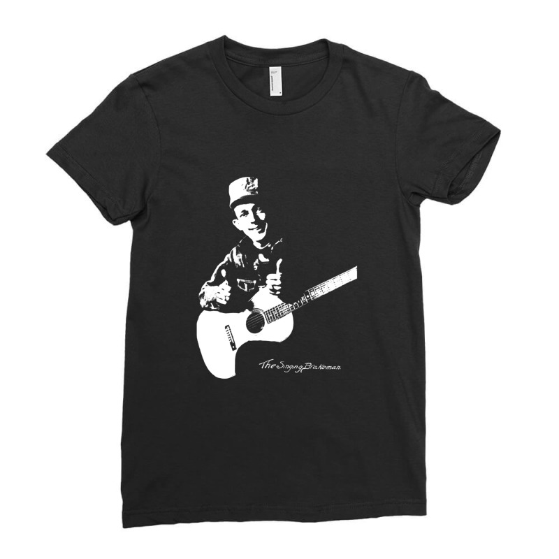 Jimmie Rodgers-2 Essential Ladies Fitted T-Shirt by RebekahShinn | Artistshot