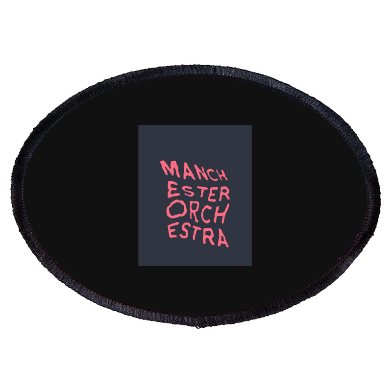 Manchester Orchestra Merch Graphic Oval Patch | Artistshot