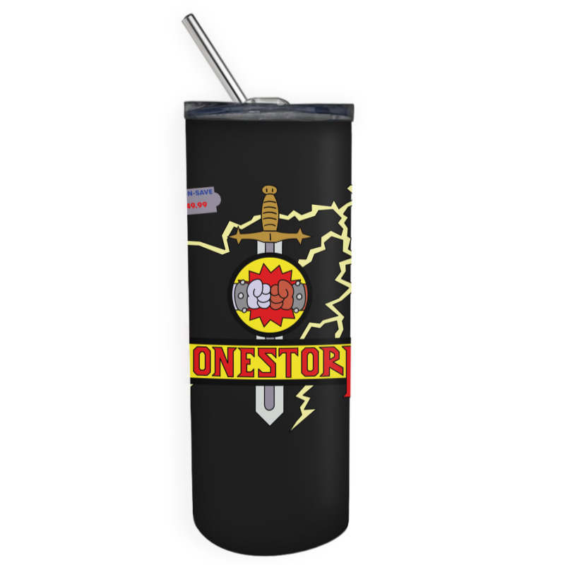 Bonestorm Skinny Tumbler | Artistshot