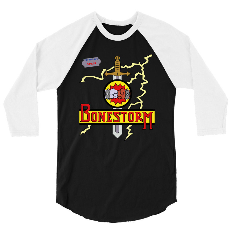 Bonestorm 3/4 Sleeve Shirt | Artistshot