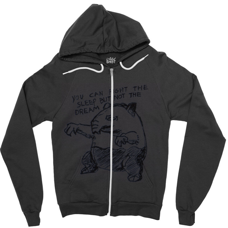 Drowzee - You Can Fight The Sleep But Not The Dream Zipper Hoodie by cm-arts | Artistshot