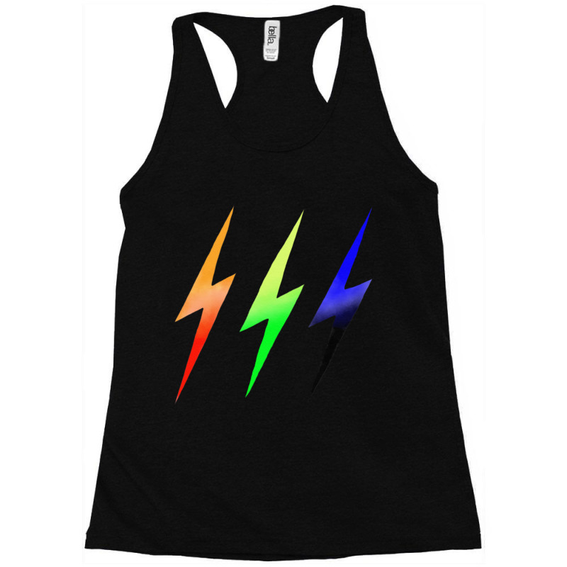 Three Lightning Bolts Racerback Tank by cm-arts | Artistshot