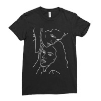 Twilight Movie  Drawing White Ladies Fitted T-shirt | Artistshot