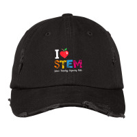 Think Outside The Box Steam Back To School Stem Teacher Vintage Cap | Artistshot