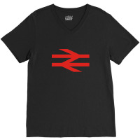 British Rail Classic V-neck Tee | Artistshot