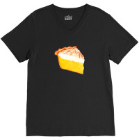 Lemon Meringue Pie Pattern V-neck Tee | Artistshot