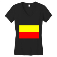 Flag Of Karnataka Women's V-neck T-shirt | Artistshot