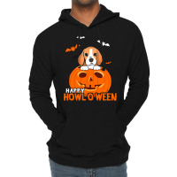 Cute Halloween Beagle Dog Pumpkin Costumes Thanksgiving Lightweight Hoodie | Artistshot