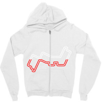 Marina Bay Street Circuit Zipper Hoodie | Artistshot