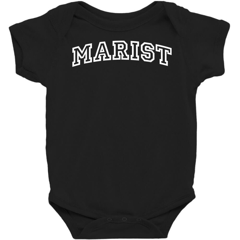 Marist Arch Athletic College University Alumni Style T Shirt Baby Bodysuit by cm-arts | Artistshot