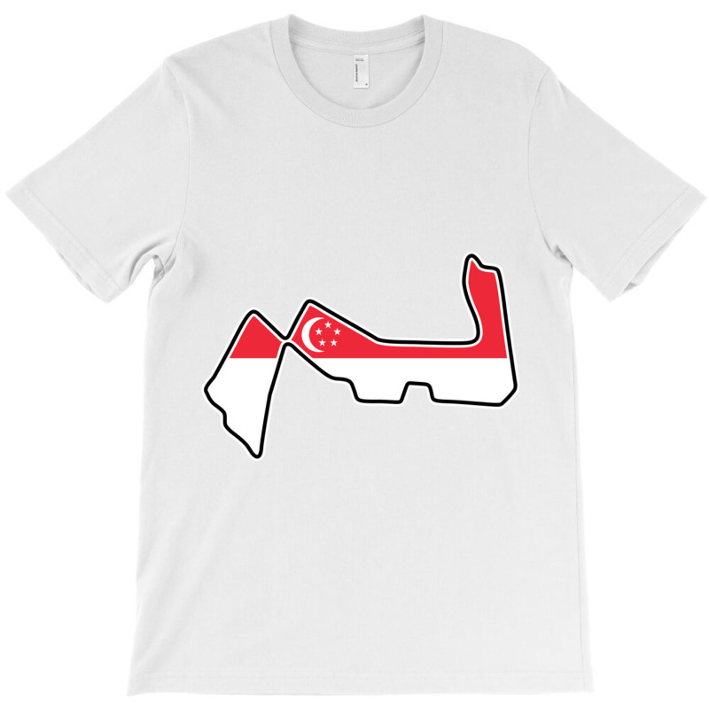 Marina Bay Street Circuit [flag] T-shirt | Artistshot