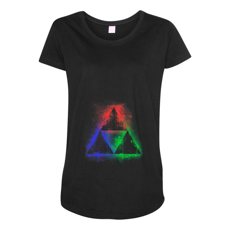 Colours Of The Force Maternity Scoop Neck T-shirt by BrettHaralson | Artistshot