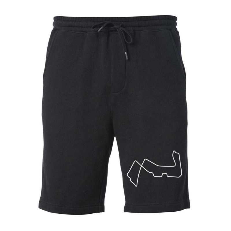 Marina Bay Street Circuit [outline] Fleece Short | Artistshot