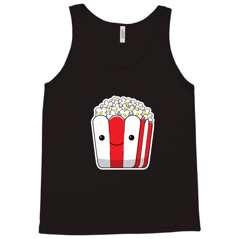 Cute Pop Corn Sticker Tank Top | Artistshot