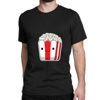 Cute Pop Corn Sticker Classic T-shirt | Artistshot