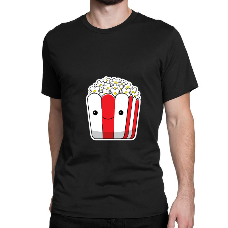 Cute Pop Corn Sticker Classic T-shirt | Artistshot