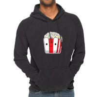 Cute Pop Corn Sticker Vintage Hoodie | Artistshot