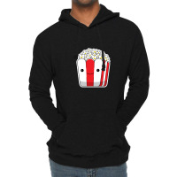 Cute Pop Corn Sticker Lightweight Hoodie | Artistshot