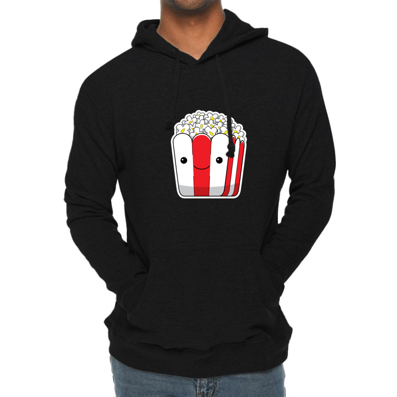 Cute Pop Corn Sticker Lightweight Hoodie | Artistshot