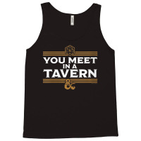 Womens Dungeons & Dragons You Meet In A Tavern V-neck Tank Top | Artistshot