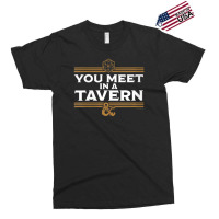 Womens Dungeons & Dragons You Meet In A Tavern V-neck Exclusive T-shirt | Artistshot