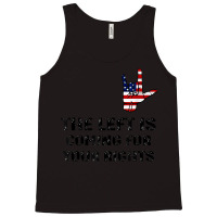 The Left Is Coming For Your Rights America Flag Hand Tank Top | Artistshot