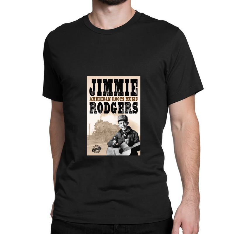 Jimmie Rodgers - American Roots Classic T-shirt by cm-arts | Artistshot