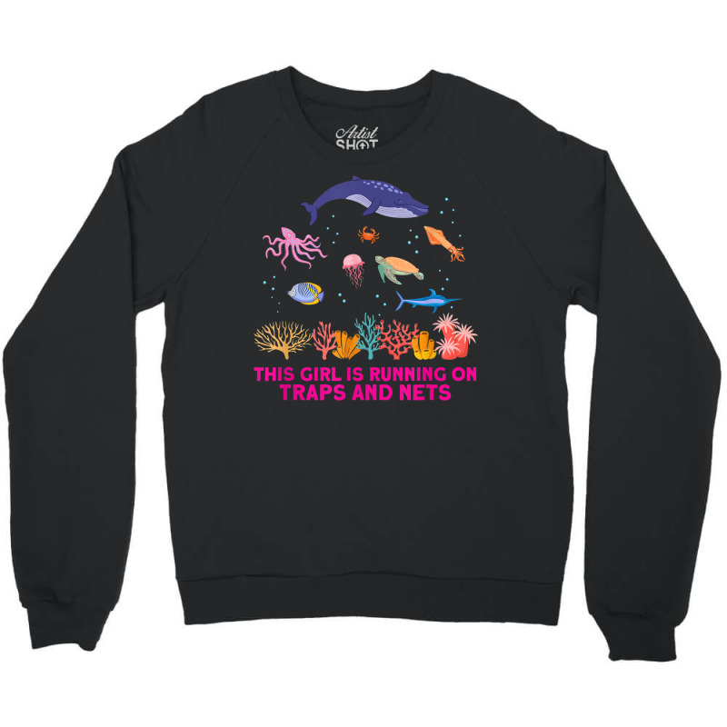 Ocean Scientist For Marine Science And Marine Biolgist Crewneck Sweatshirt by Posh | Artistshot