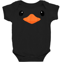 Funny Duck Face Cute Halloween Costume Party Baby Bodysuit | Artistshot