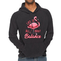 Life Is All About Balance Vintage Hoodie | Artistshot