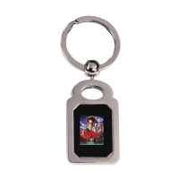 Key Gasoline Teaser Blended Silver Rectangle Keychain | Artistshot